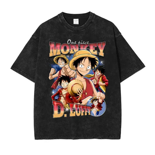 Oversized Anime One piece T-shirt