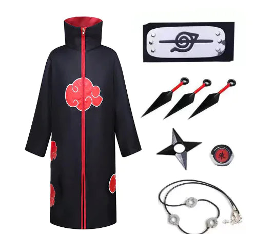 Akatsuki Cloak Cosplay Costume