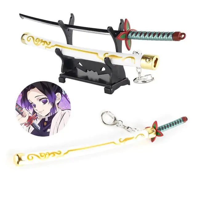 Demon Slayer Blade Keychain Katana Model