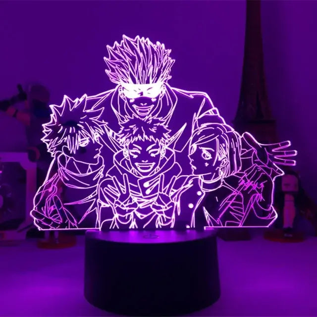 Jujutsu Kaisen Anime 16 colors LED Night Light