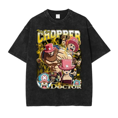 Oversized Anime One piece T-shirt