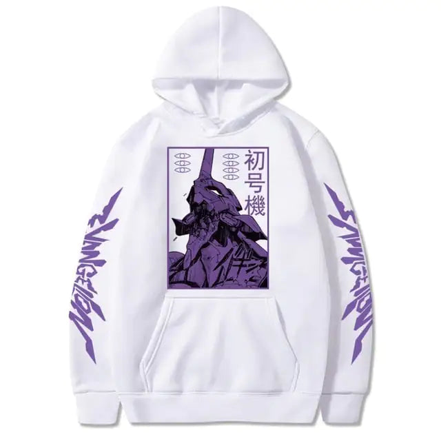 Anime Evangelion Long Sleeve Hoodies