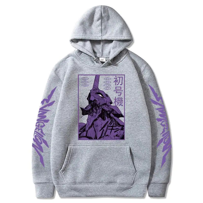 Anime Evangelion Long Sleeve Hoodies